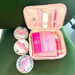 Brand New Olive and June press-on nail system with three sets of colors/nails.